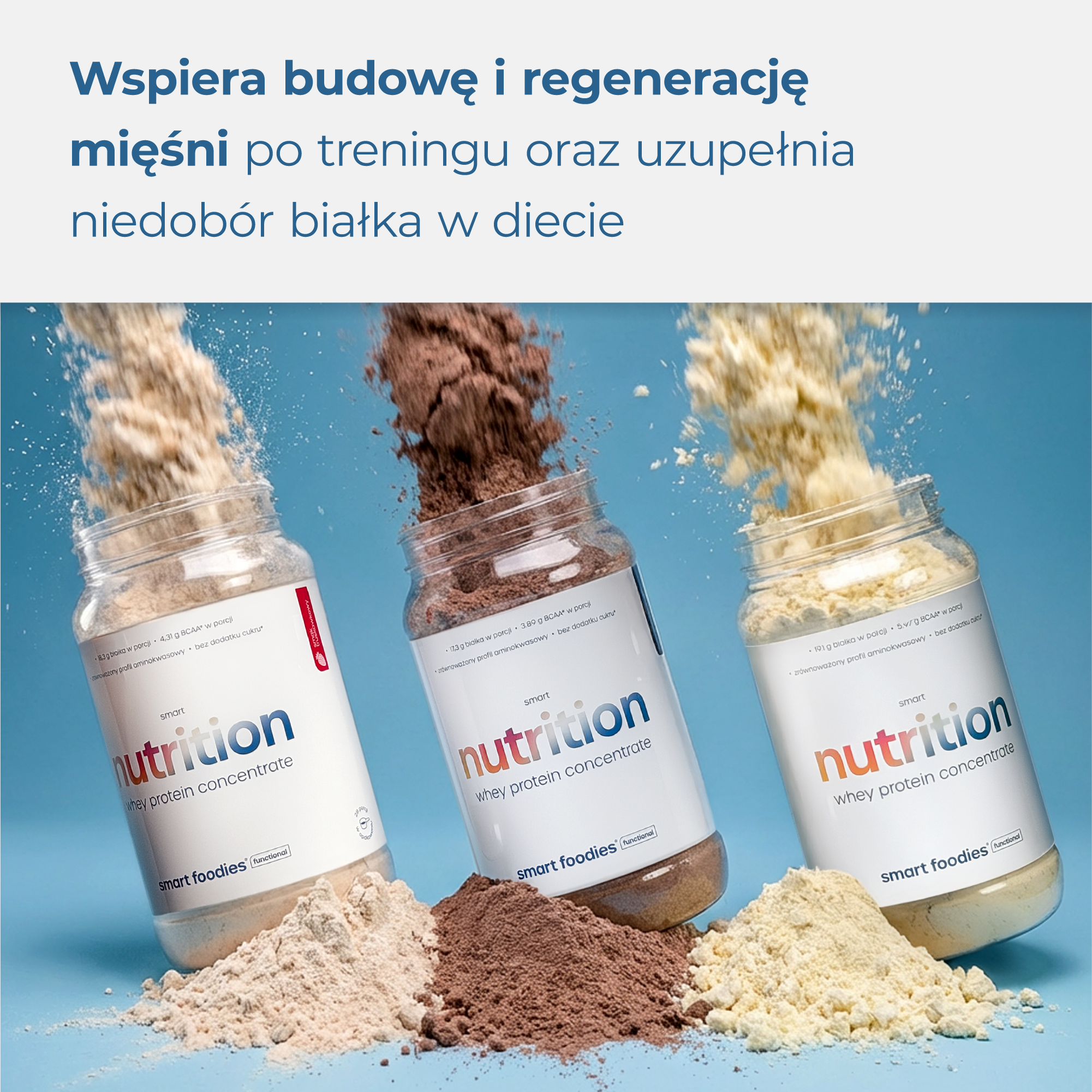 Smart Nutrition WPC (koncentrat białka serwatkowego) o smaku czekoladowym 700g czekolada_3