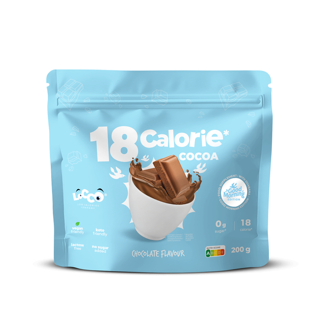 LoCCo 18 kcal Kakao z Guaraną o smaku czekoladowym