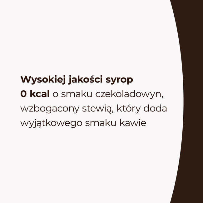 LoCCo 0 kcal syrop Barista ze stewią o smaku czekoladowym