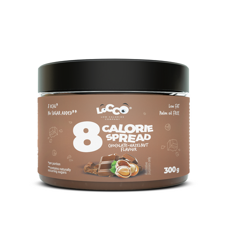 LoCCo 8 kcal krem niskokaloryczny czekoladowo-orzechowy 300 g
