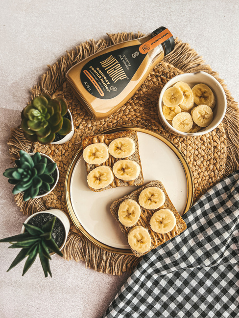 Nutchup płynne masło orzechowe słony karmel 435 g