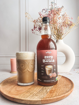 LoCCo 0 kcal syrop Barista ze stewią o smaku piernika