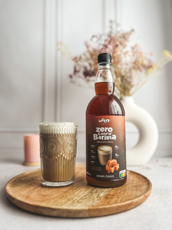 LoCCo 0 kcal syrop Barista ze stewią o smaku karmelowym