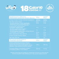 LoCCo 18 kcal Kakao z Guaraną o smaku czekoladowym