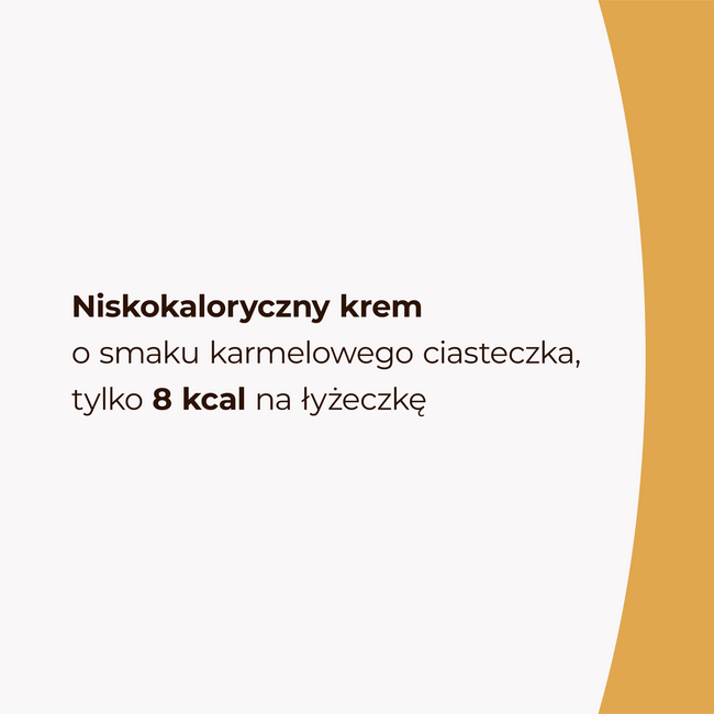 LoCCo 8 kcal krem niskokaloryczny karmelowe ciasteczko 125 g (za 0 zł przy zapisie do newslettera)