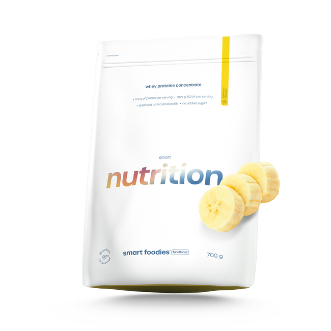 LoCCo 1 kcal Bezy Śmietankowe ze Stewią + Smart Foodies Functional WPC Banan