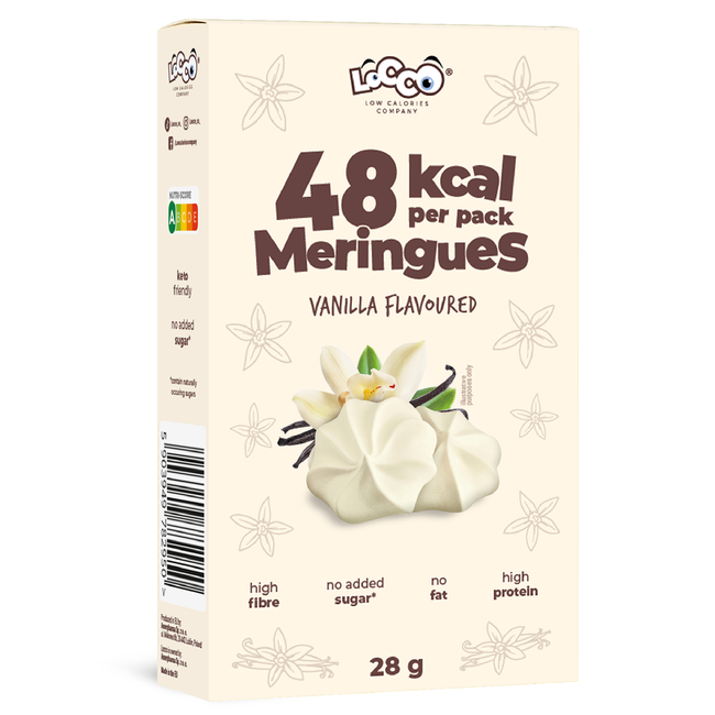 LoCCo 48 kcal bezy niskokaloryczne waniliowe