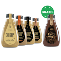 4 pack Nutchup masło orzechowe różne smaki + Ketonella GRATIS