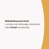 LoCCo 8 kcal krem niskokaloryczny karmelowe ciasteczko 125 g (za 0 zł przy zapisie do newslettera)