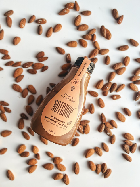 Nutchup płynne masło orzechowe z migdałów