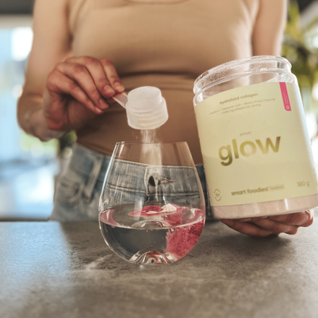 Smart glow kolagen z witaminą C malinowy