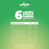 LoCCo 6 kcal proszek niskokaloryczny bananowy ze stewią 200 g
