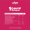 LoCCo 1 kcal Bezy 100% Naturalne Niskokaloryczne Malinowe ze Stewią 